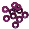 RONDELLA CONICA M3 ALLUMINIO - 10 PEZZI - VIOLA