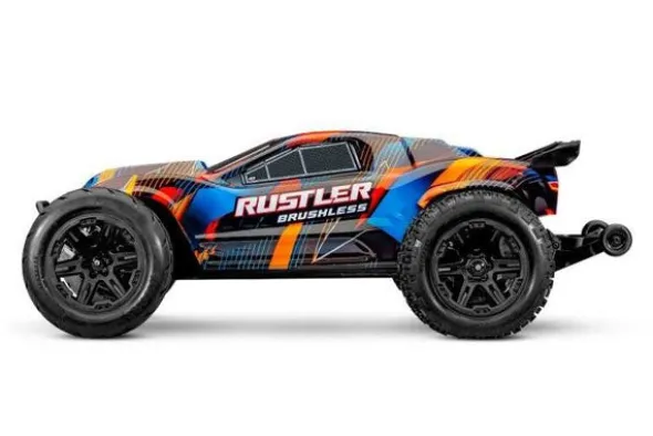 RUSTLER 2WD VX3 BRUSHLESS - RTR STADIUM TRUCK 1:10 - ARANCIO