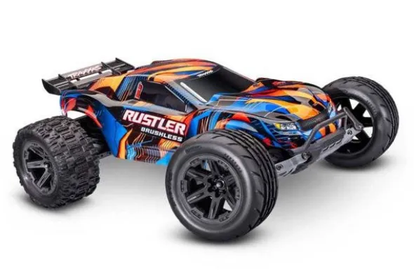 RUSTLER 2WD VX3 BRUSHLESS - RTR STADIUM TRUCK 1:10 - ARANCIO