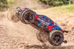 RUSTLER 2WD VX3 BRUSHLESS - RTR STADIUM TRUCK 1:10 - ROSSO