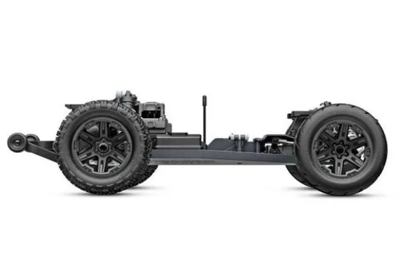 RUSTLER 2WD VX3 BRUSHLESS - RTR STADIUM TRUCK 1:10 - ROSSO