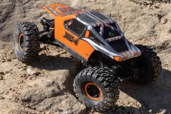 SCX24 AX24 XC-1 4WS 4X4 - RTR ROCK CRAWLER 1:24 - ARANCIO