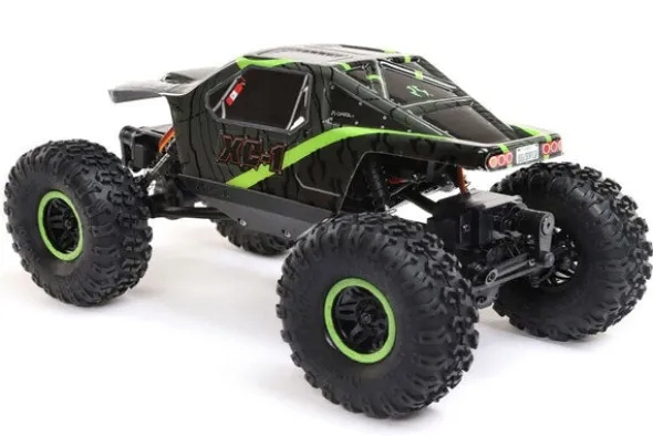 SCX24 AX24 XC-1 4WS 4X4 - RTR ROCK CRAWLER 1:24 - VERDE
