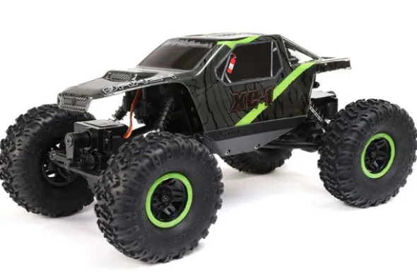 SCX24 AX24 XC-1 4WS 4X4 - RTR ROCK CRAWLER 1:24 - VERDE