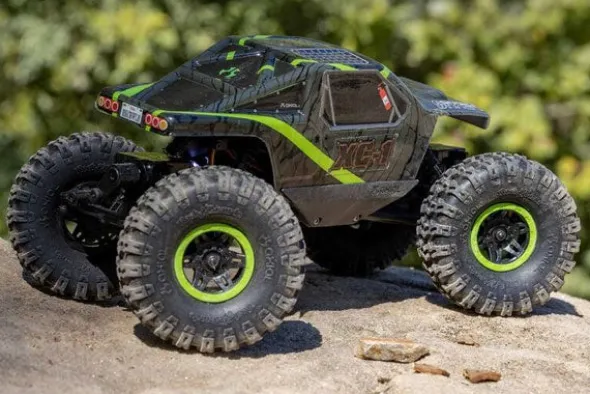 SCX24 AX24 XC-1 4WS 4X4 - RTR ROCK CRAWLER 1:24 - VERDE