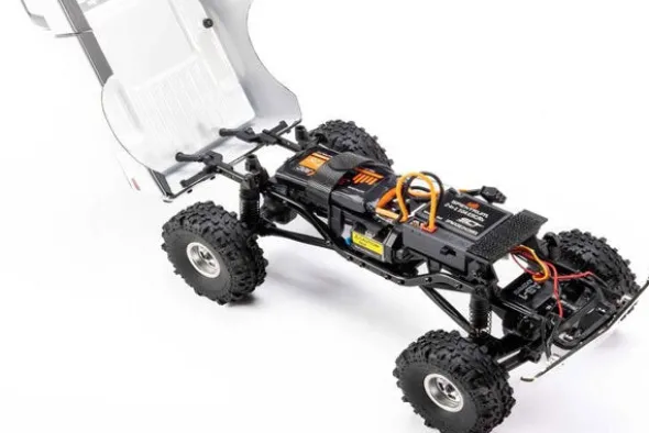SCX24 CHEVROLET C10 4WD 1967-1972- RTR ROCK CRAWLER 1:24 - NERO