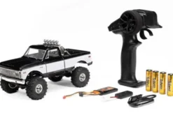 SCX24 CHEVROLET C10 4WD 1967-1972- RTR ROCK CRAWLER 1:24 - NERO
