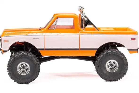 SCX24 CHEVROLET C10 4WD 1967-1972- RTR ROCK CRAWLER 1:24 - ORANGE