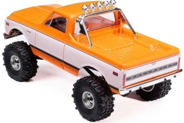SCX24 CHEVROLET C10 4WD 1967-1972- RTR ROCK CRAWLER 1:24 - ORANGE