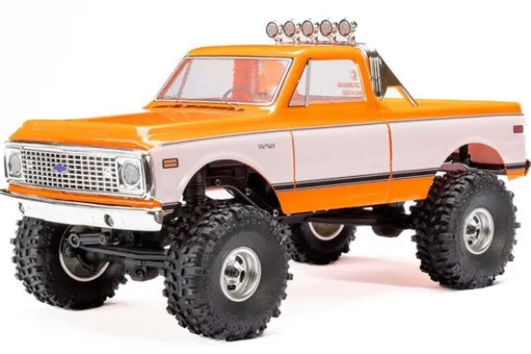 SCX24 CHEVROLET C10 4WD 1967-1972- RTR ROCK CRAWLER 1:24 - ORANGE