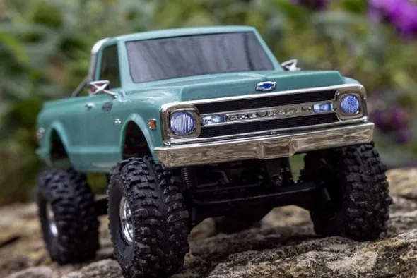SCX30 CHEVROLET K10 4X4 - RTR CRAWLER 1:30 - VERDE