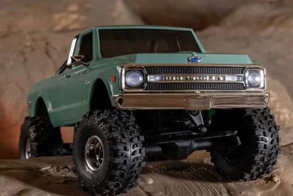 SCX30 CHEVROLET K10 4X4 - RTR CRAWLER 1:30 - VERDE