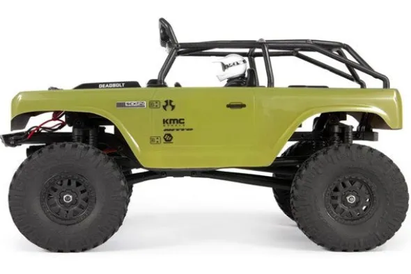 SCX24 DEADBOLT 4X4 - RTR ROCK CRAWLER 1:24 - VERDE