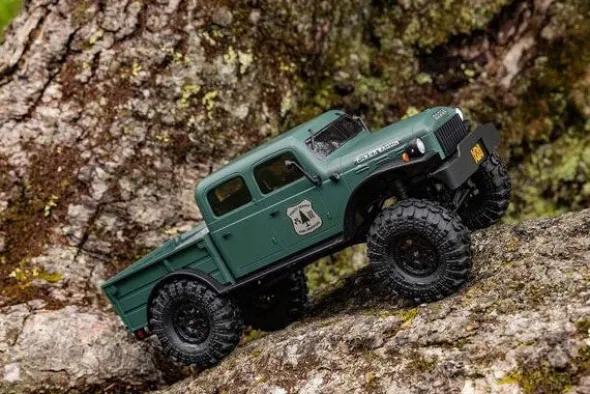 SCX24 DODGE POWER WAGON 4X4 - RTR CRAWLER 1:24 - VERDE