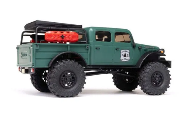 SCX24 DODGE POWER WAGON 4X4 - RTR CRAWLER 1:24 - VERDE