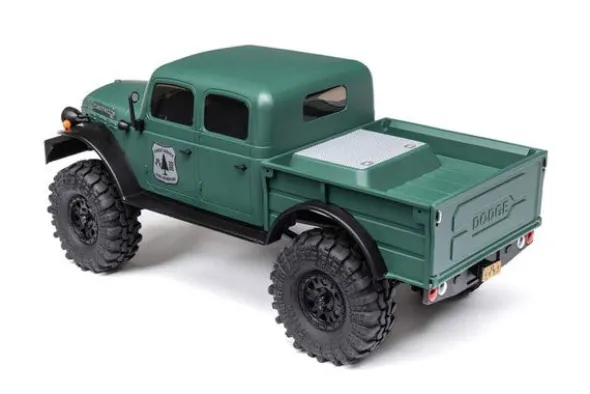 SCX24 DODGE POWER WAGON 4X4 - RTR CRAWLER 1:24 - VERDE