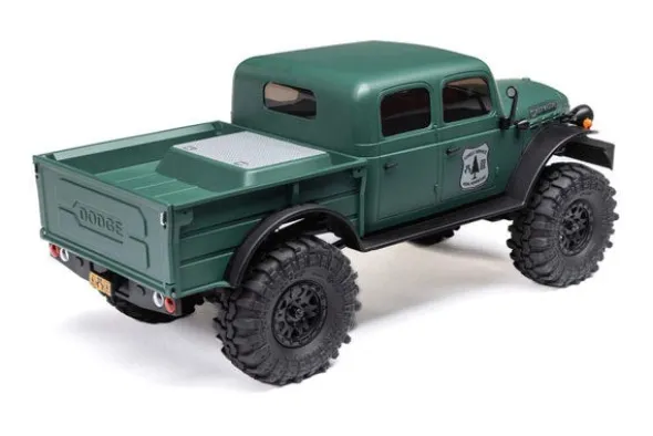 SCX24 DODGE POWER WAGON 4X4 - RTR CRAWLER 1:24 - VERDE