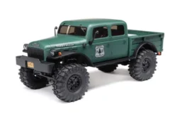 SCX24 DODGE POWER WAGON 4X4 - RTR CRAWLER 1:24 - VERDE
