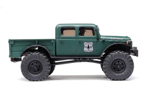 SCX24 DODGE POWER WAGON 4X4 - RTR CRAWLER 1:24 - VERDE