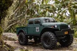 SCX24 DODGE POWER WAGON 4X4 - RTR CRAWLER 1:24 - VERDE
