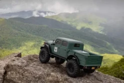 SCX24 DODGE POWER WAGON 4X4 - RTR CRAWLER 1:24 - VERDE