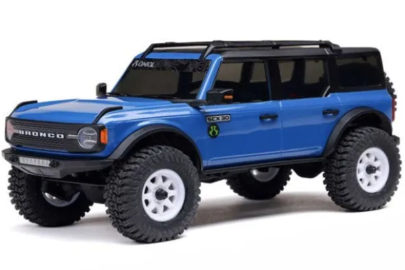 SCX30 FORD BRANCO 4X4 - RTR CRAWLER 1:30 - BLU