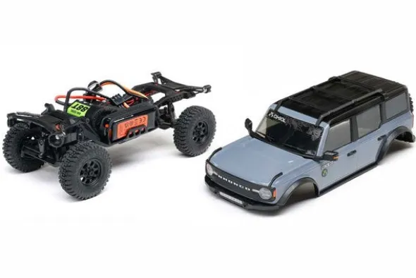 SCX30 FORD BRANCO 4X4 - RTR CRAWLER 1:30 - GRIGIO