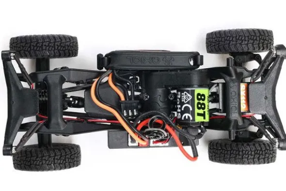 SCX30 FORD BRANCO 4X4 - RTR CRAWLER 1:30 - GRIGIO