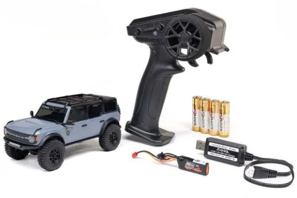 SCX30 FORD BRANCO 4X4 - RTR CRAWLER 1:30 - GRIGIO