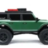 SCX24 FORD BRONCO 4X4 BRUSHED + BATTERIA E CARICABATTERIA - RTR SCALER 1:24 - VERDE