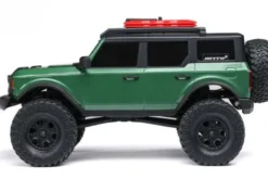 SCX24 FORD BRONCO 4X4 BRUSHED + BATTERIA E CARICABATTERIA - RTR SCALER 1:24 - VERDE
