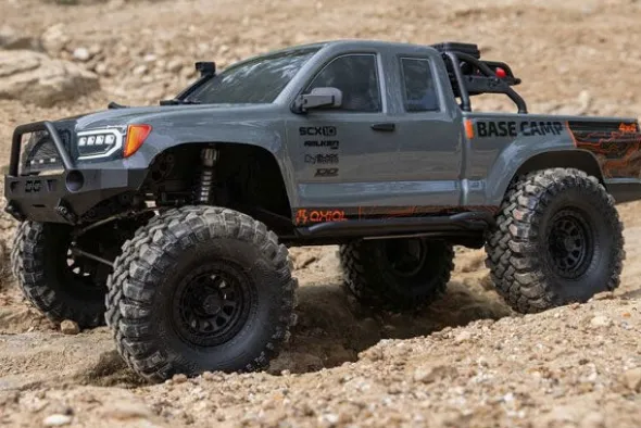 SCX10 III BASE CAMP 4X4 BRUSHED - RTR CRAWLER 1:10 - GRIGIO
