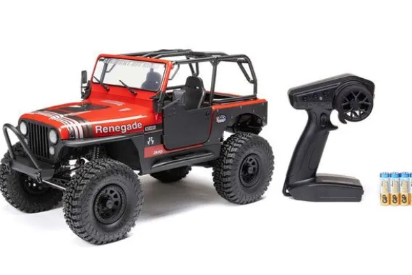 SCX10 III JEEP CJ-7 4X4 BRUSHED - RTR CRAWLER 1:10 - RED