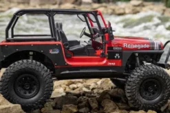 SCX10 III JEEP CJ-7 4X4 BRUSHED - RTR CRAWLER 1:10 - RED