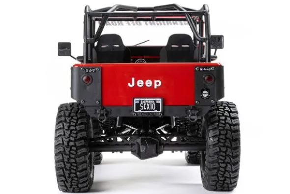 SCX10 III JEEP CJ-7 4X4 BRUSHED - RTR CRAWLER 1:10 - RED