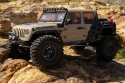 SCX10 III MOTOBILT WAYPOINT JEEP JT GLADIATOR 4X4 BRUSHED - RTR CRAWLER 1:10 - BROWN