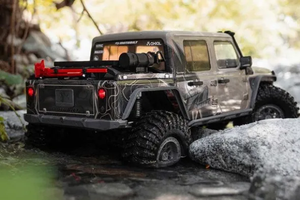 SCX10 III MOTOBILT WAYPOINT JEEP JT GLADIATOR 4X4 BRUSHED - RTR CRAWLER 1:10 - BROWN