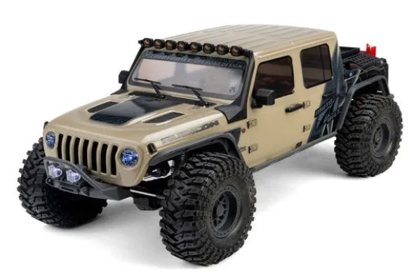 SCX10 III MOTOBILT WAYPOINT JEEP JT GLADIATOR 4X4 BRUSHED - RTR CRAWLER 1:10 - BROWN