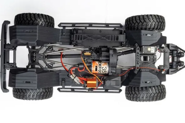 SCX10 III MOTOBILT WAYPOINT JEEP JT GLADIATOR 4X4 BRUSHED - RTR CRAWLER 1:10 - VERDE