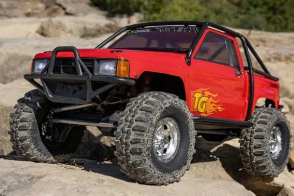 SCX10 III TOYOTA SR5 1987 4X4 BRUSHED - RTR CRAWLER 1:10 - ROSSO