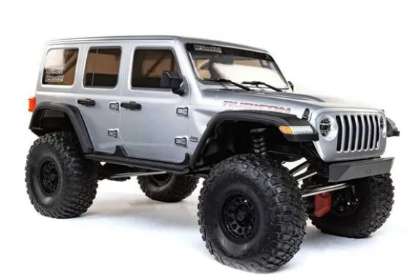 SCX6 JEEP JLU WRANGLER BRUSHLESS - RTR CRAWLER 1:6 - ARGENTO