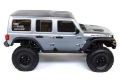SCX6 JEEP JLU WRANGLER BRUSHLESS - RTR CRAWLER 1:6 - ARGENTO