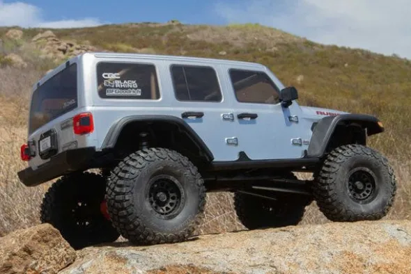 SCX6 JEEP JLU WRANGLER BRUSHLESS - RTR CRAWLER 1:6 - ARGENTO