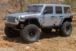 SCX6 JEEP JLU WRANGLER BRUSHLESS - RTR CRAWLER 1:6 - ARGENTO