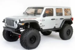 SCX6 JEEP JLU WRANGLER BRUSHLESS - RTR CRAWLER 1:6 - ARGENTO