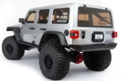 SCX6 JEEP JLU WRANGLER BRUSHLESS - RTR CRAWLER 1:6 - ARGENTO