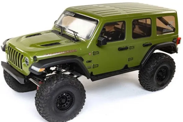 SCX6 JEEP JLU WRANGLER BRUSHLESS - RTR CRAWLER 1:6 - VERDE