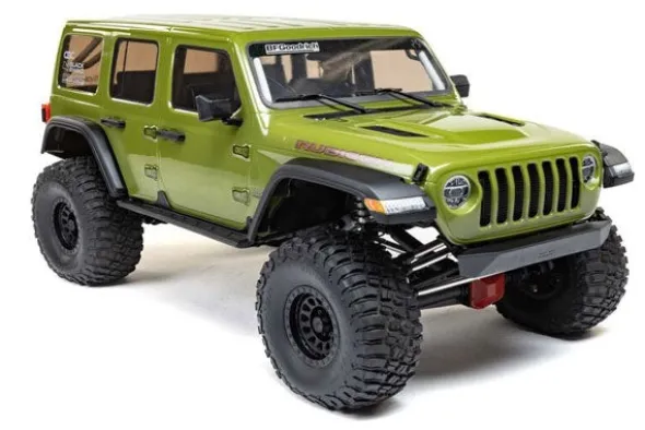 SCX6 JEEP JLU WRANGLER BRUSHLESS - RTR CRAWLER 1:6 - VERDE