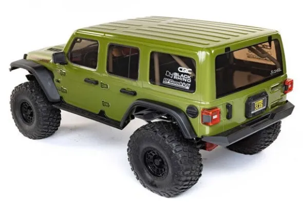 SCX6 JEEP JLU WRANGLER BRUSHLESS - RTR CRAWLER 1:6 - VERDE