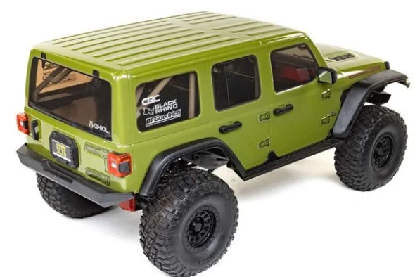 SCX6 JEEP JLU WRANGLER BRUSHLESS - RTR CRAWLER 1:6 - VERDE